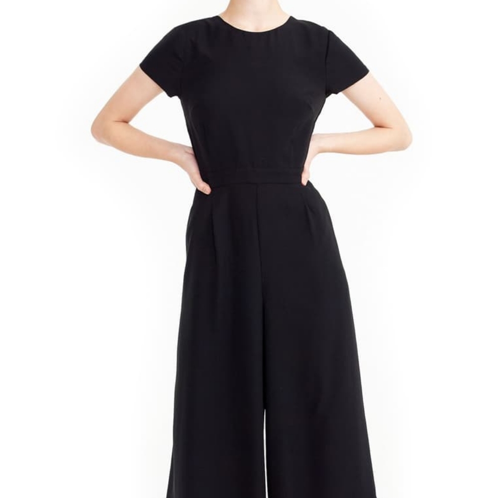 Drapey wrap-back Jumpsuit NWOT